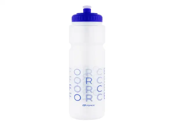 Force Enjoy bidon rowerowy 750 ml przezroczysty/niebieski