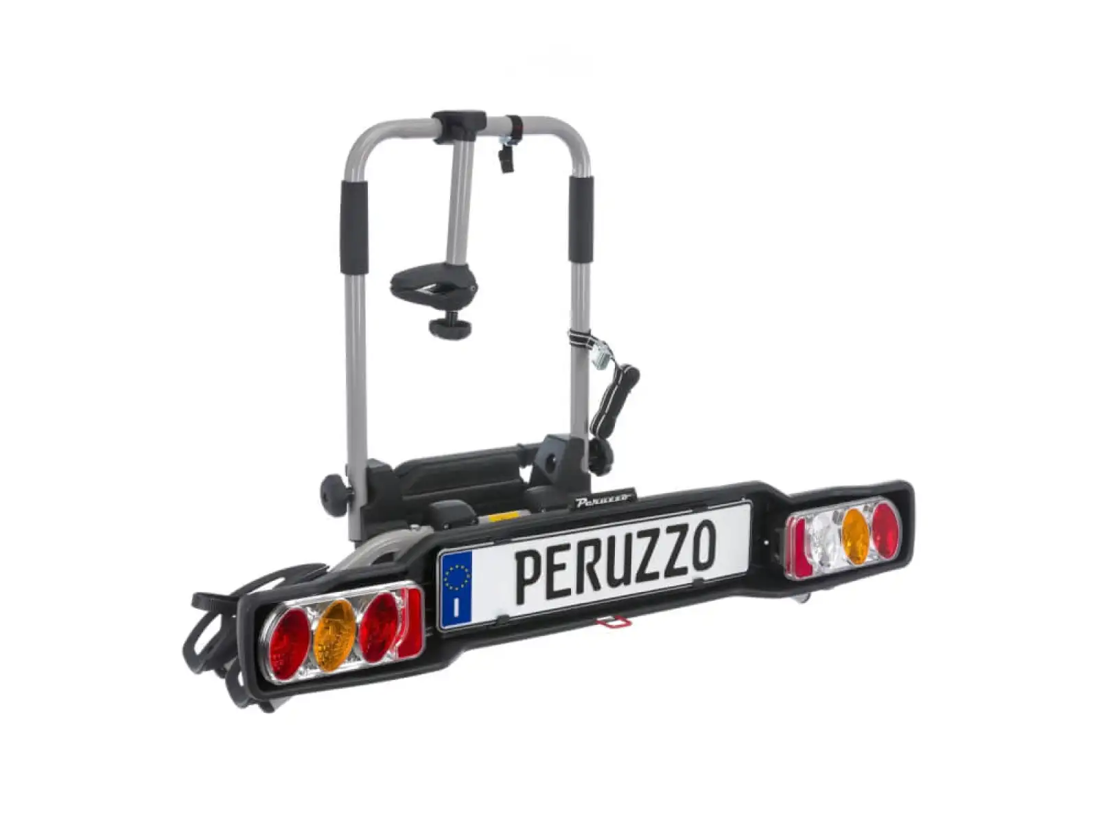 Peruzzo Parma bagażnik na hak holowniczy na 2 rowery Ash Grey