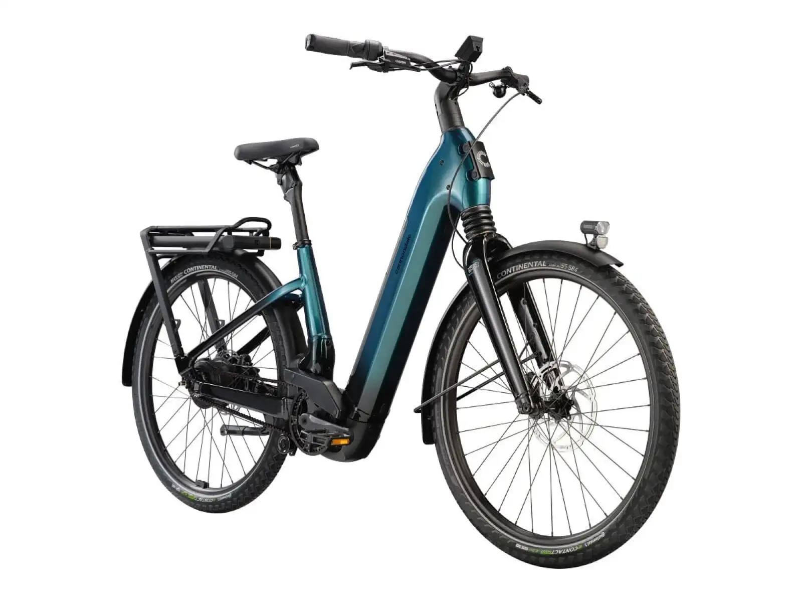 Cannondale Mavaro 1 Low StepThru niskopodłogowy rower elektryczny miejski Deep Teal