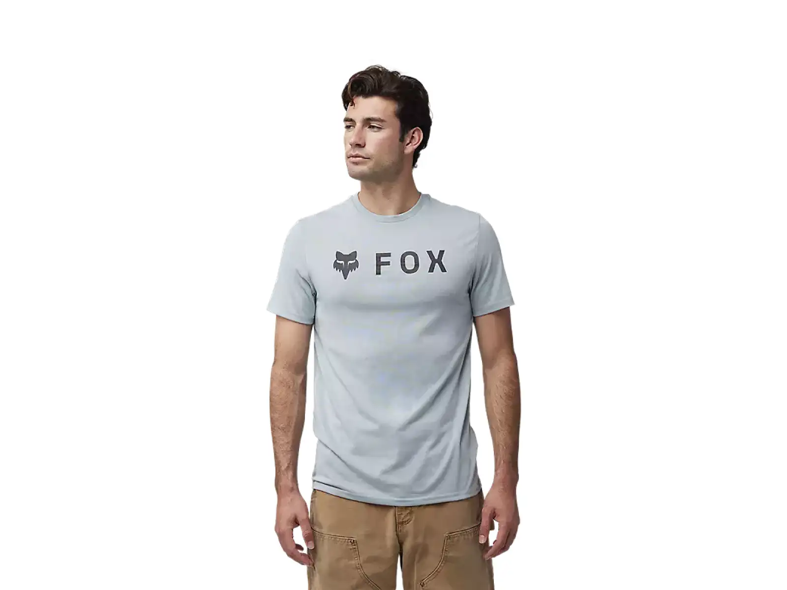 Fox Absolute Tech męska koszulka krótki rękaw Gunmetal