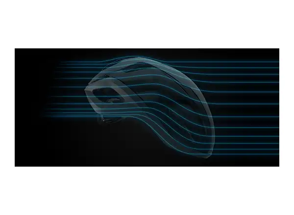 Lazer Vento KinetiCore kask czarna/srebrna