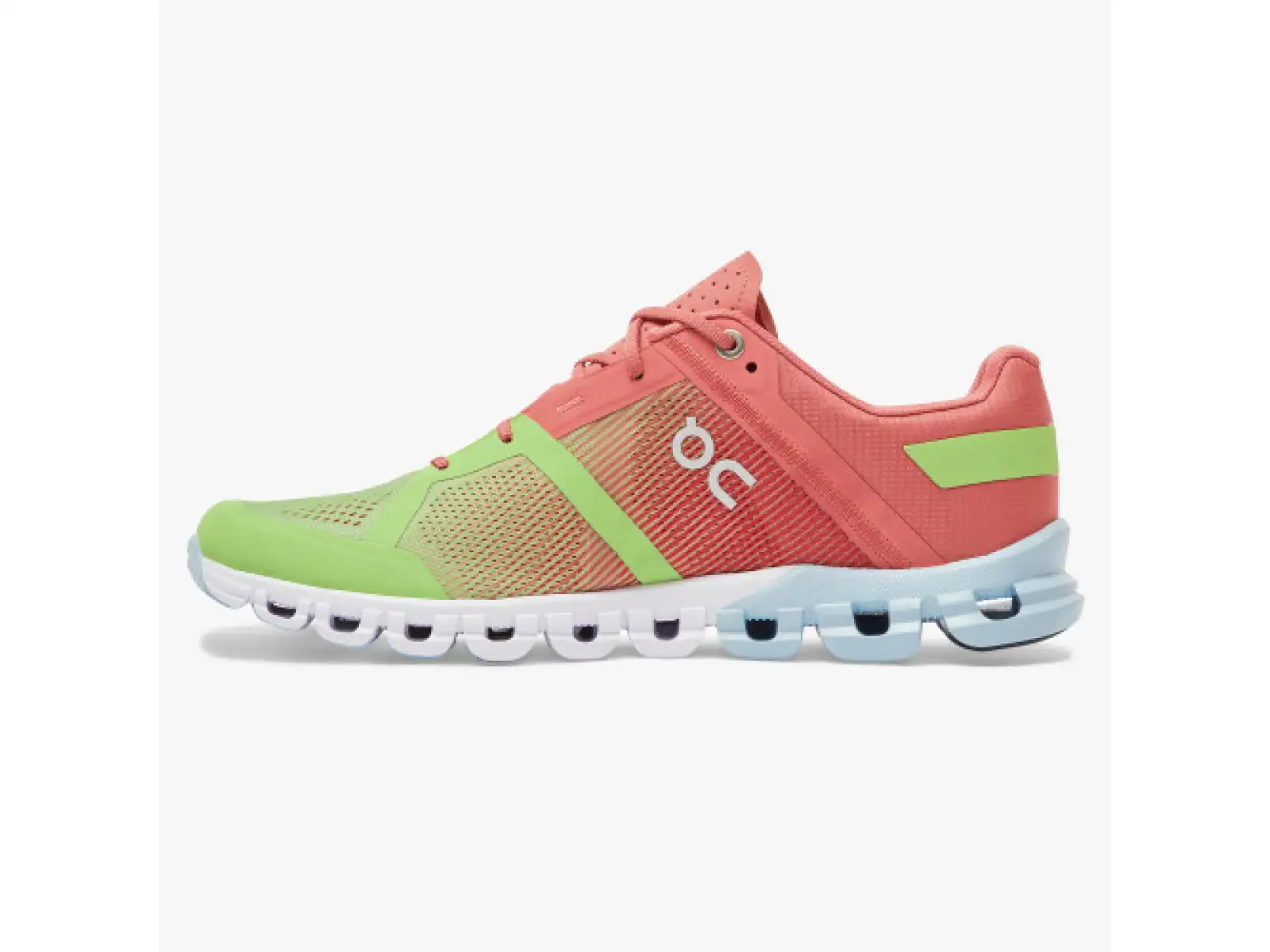 On Cloudflow W damskie buty do biegania Guava/Dustrose