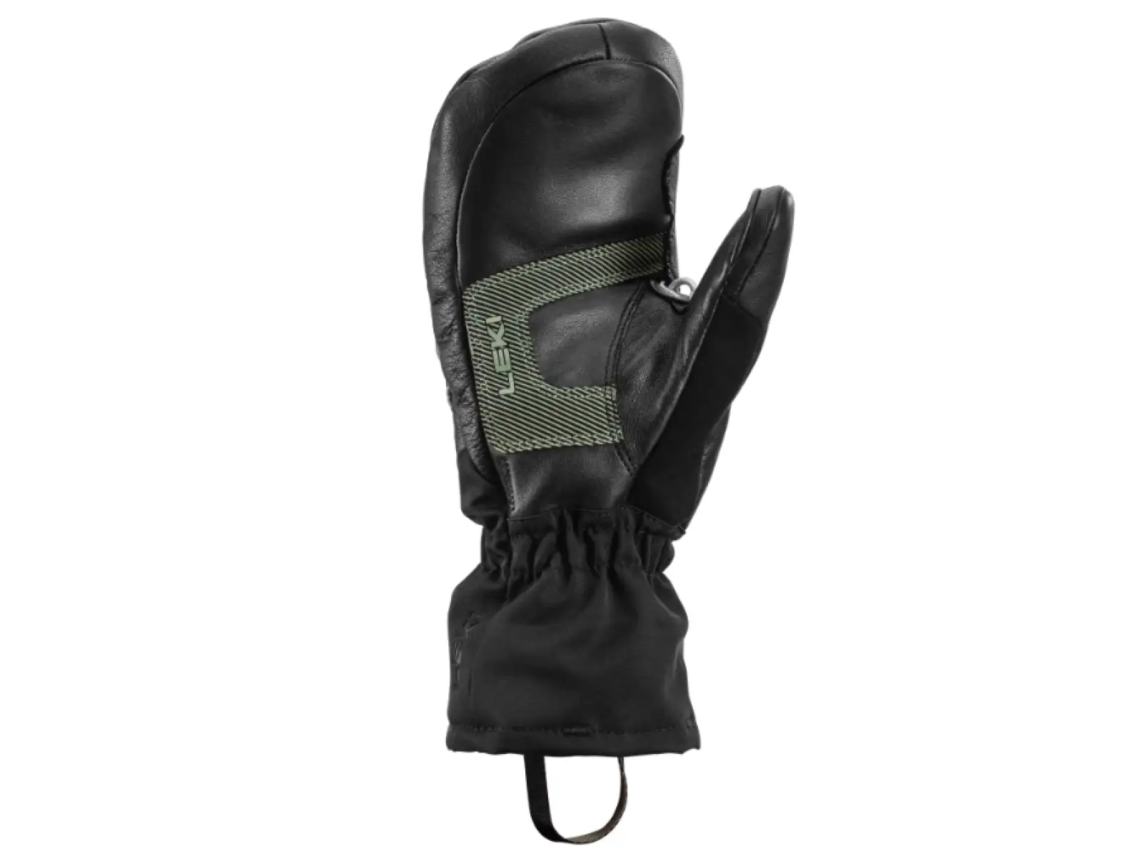 Leki Griffin Base 3D Women Mitt damskie rękawice Black-Dusty Green