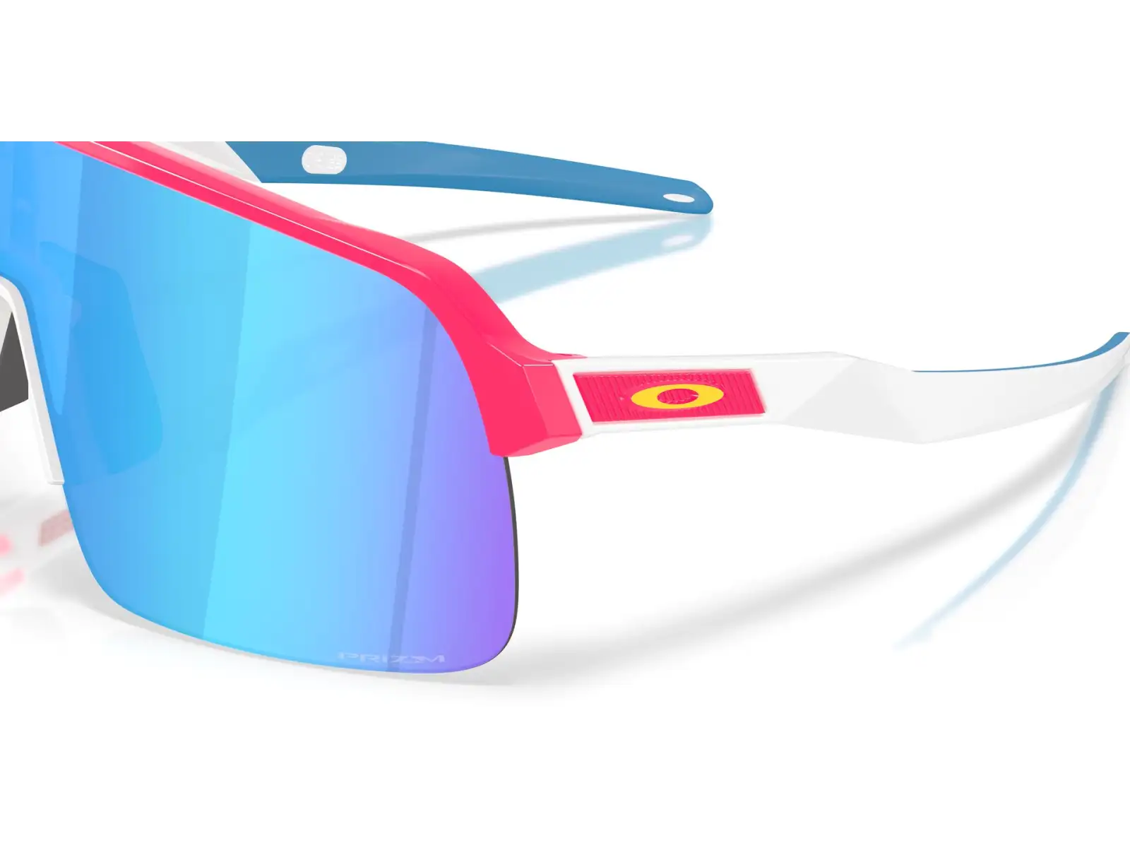 Oakley Sutro Lite sportowe okulary Neon Pink/Prizm Sapphire