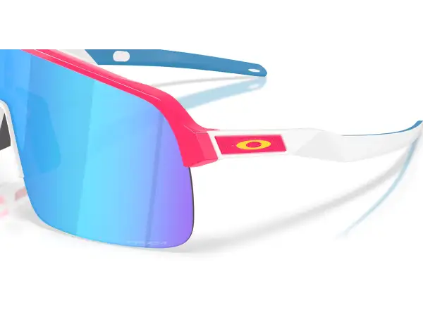 Oakley Sutro Lite sportowe okulary Neon Pink/Prizm Sapphire