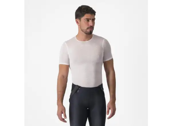Castelli Pro Mesh 2.0 koszulka funkcyjna krótki rękaw White