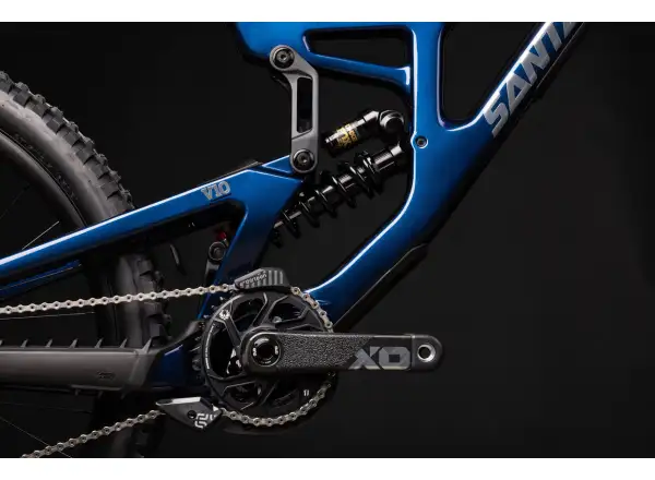 Santa Cruz V10 8 CC MX 27 DH S rower zjazdowy Gloss Liquid Blue