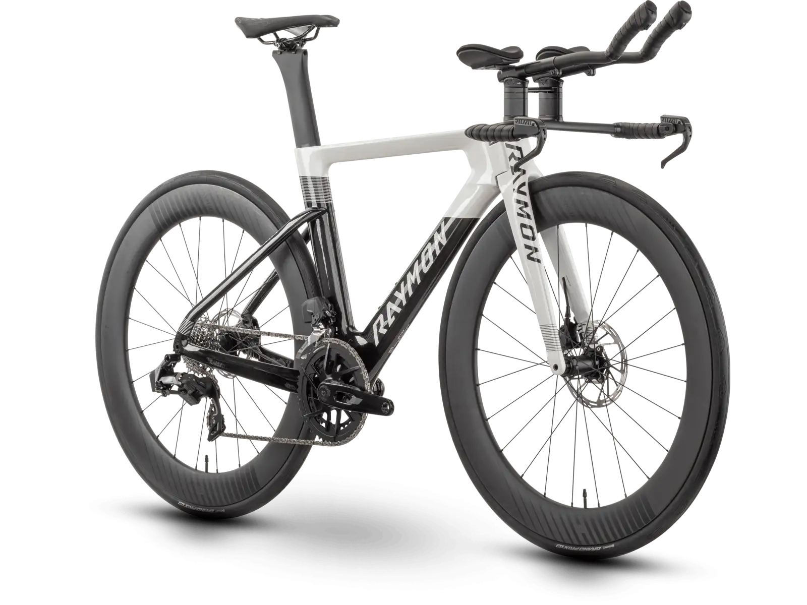 Raymon Lyra Pro 24S Rival AXS rower szosowy white/carbon