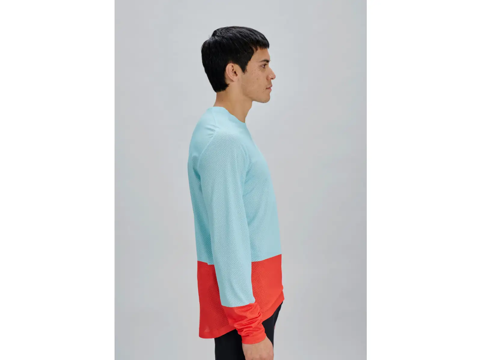 POC Motion Air męska koszulka z długim rękawem Lazurite Blue/Carnelian Orange