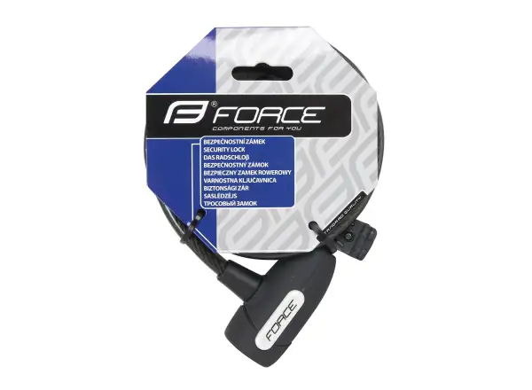 Force LUX zamek spirála 150cm/10mm + uchwyt