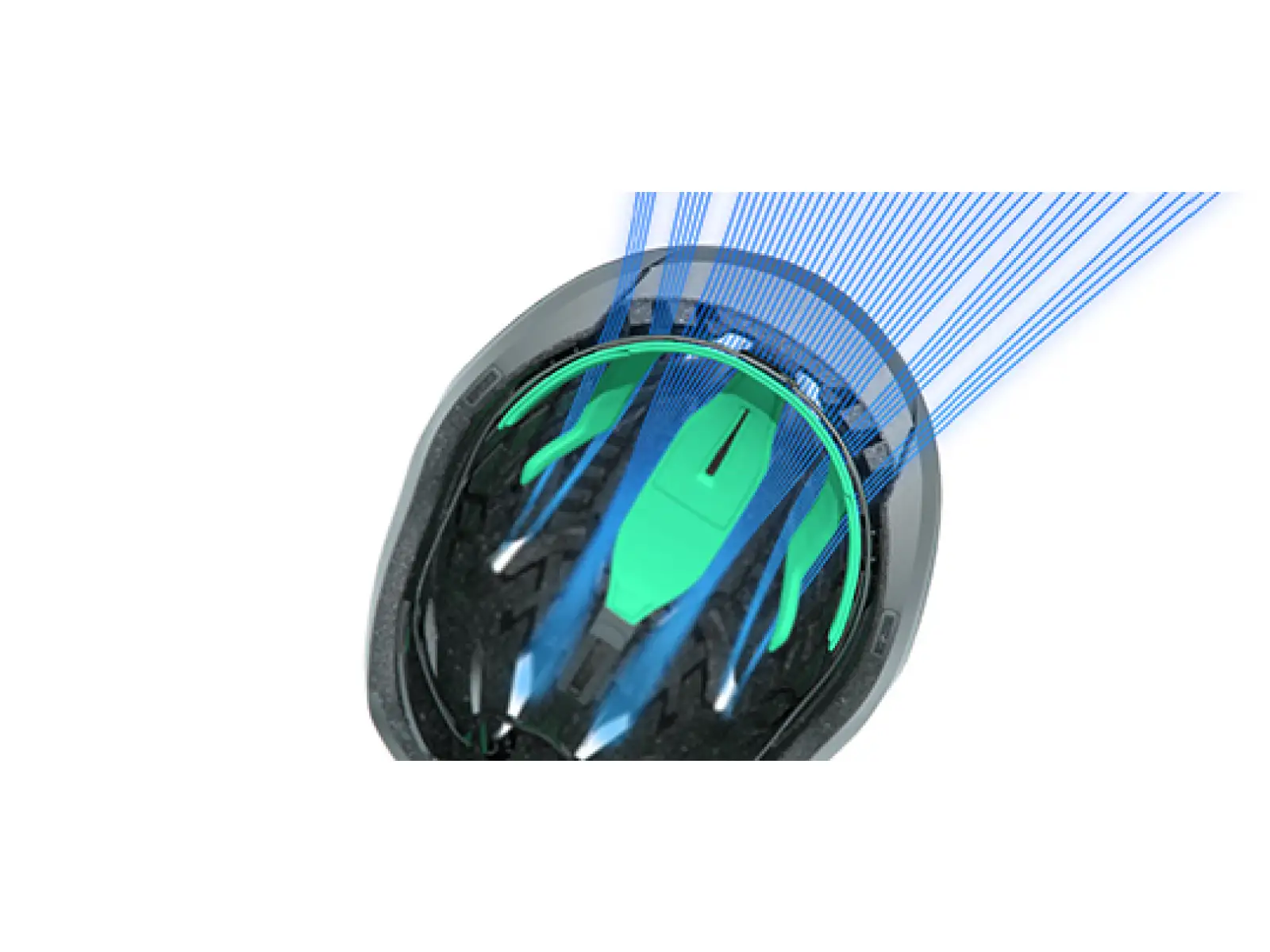 Lazer Vento KinetiCore kask biały