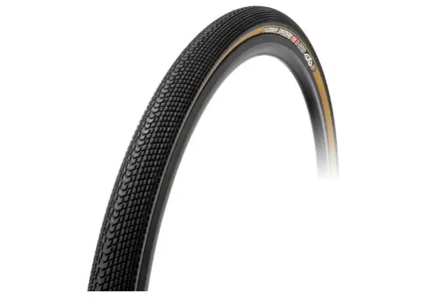 Tufo Gravel Speedero 28" opona trekkingowa bezdętkowa czarna/beżowa