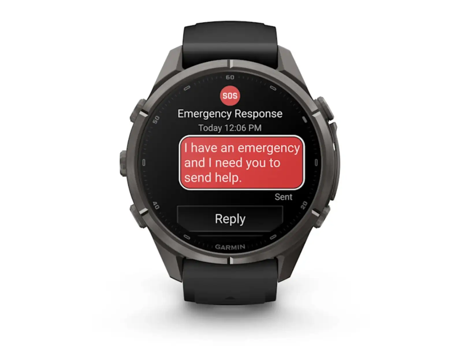 Garmin Fénix 9 Pro inReach 43 mm inteligentny zegarek Carbon Gray DLC Titanium Black/Pebble Gray