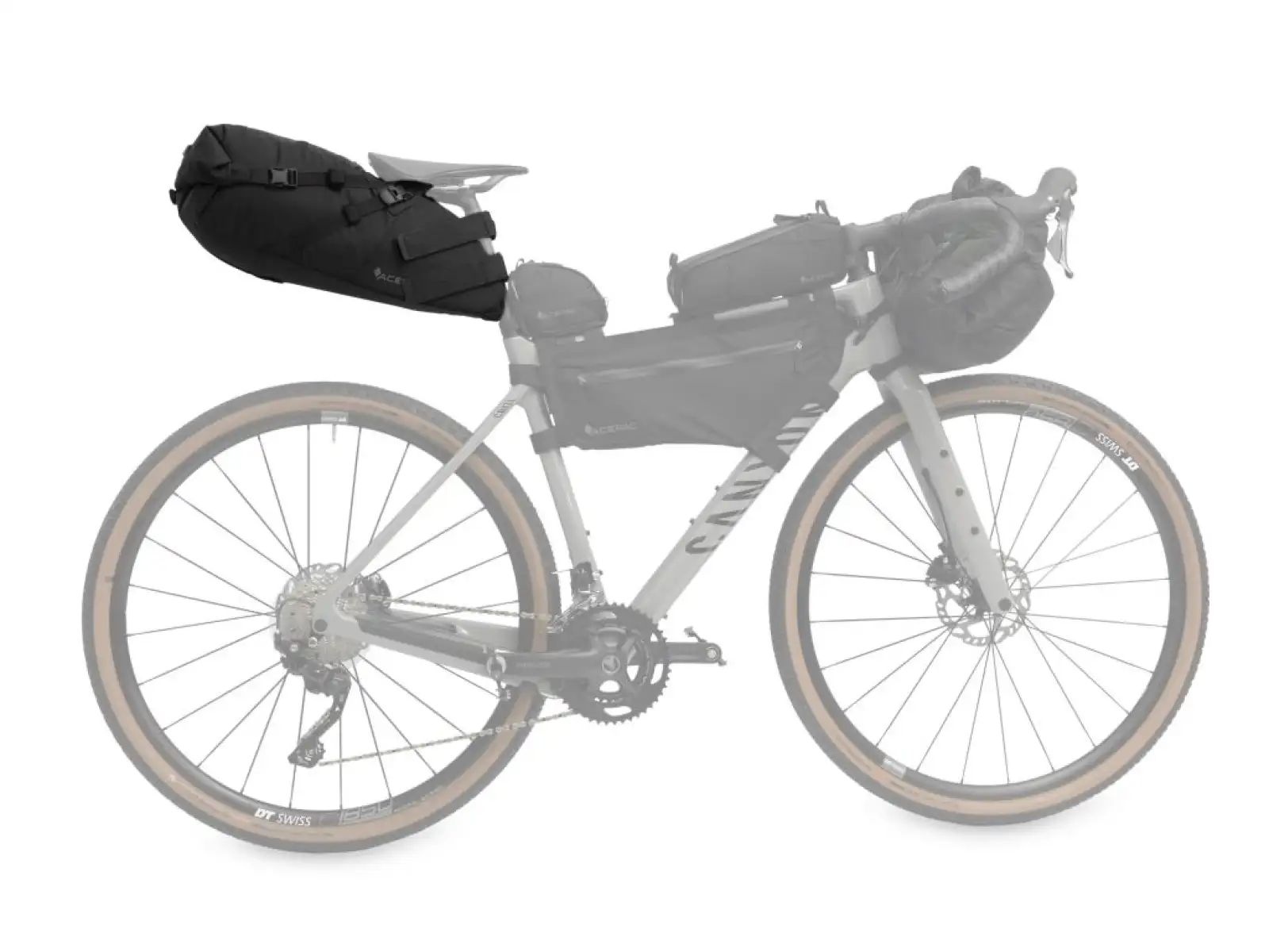 Acepac Saddle Bag MKIII torba 16 l Black