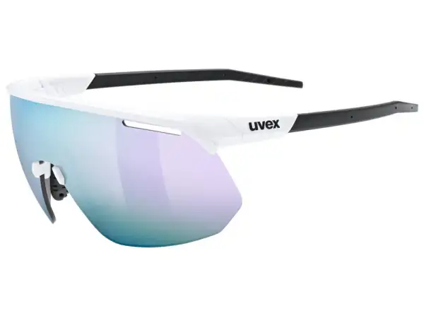 Uvex Pace One okulary White Matt/Mirror Lavender