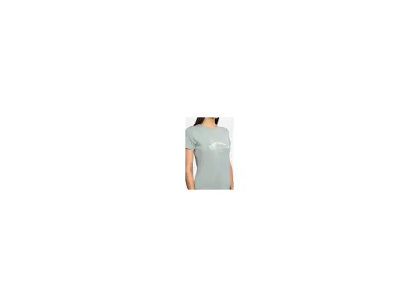 Viking Lenta Lady damska koszulka z krótkim rękawem Green/Beige