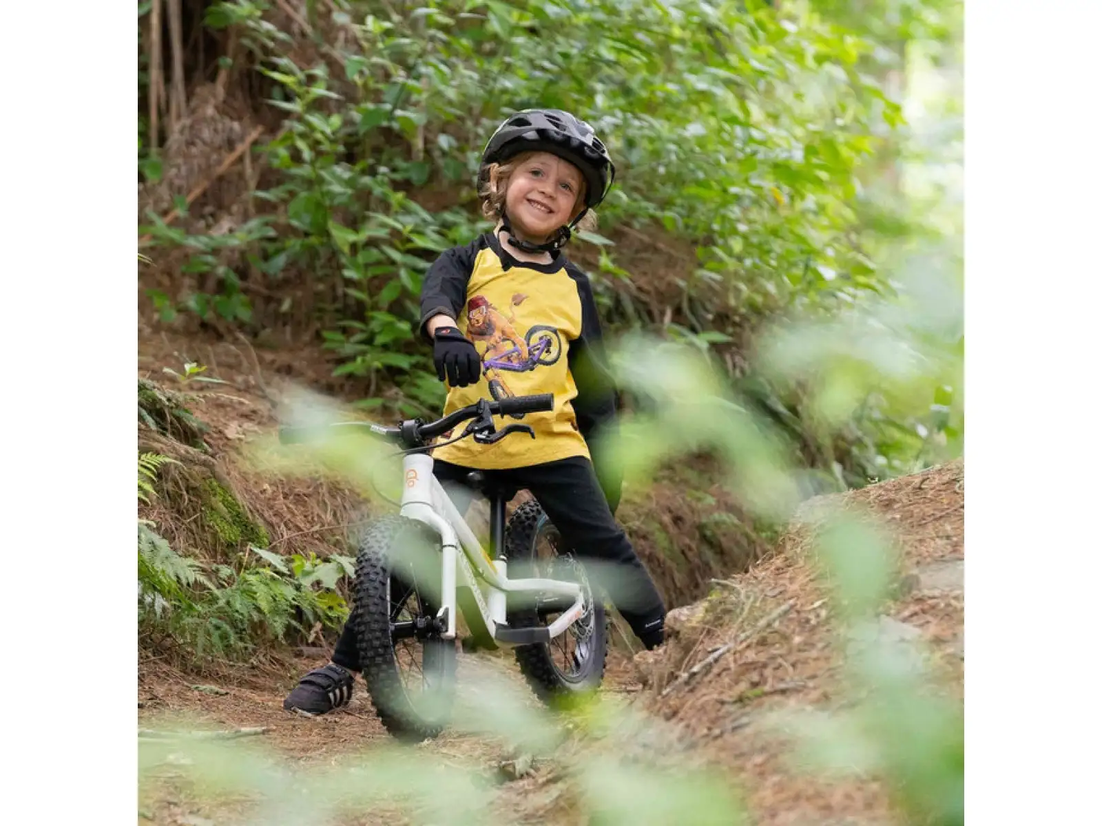 Kids Ride Shotgun Lion Windproof dziecięca koszulka z długim rękawem
