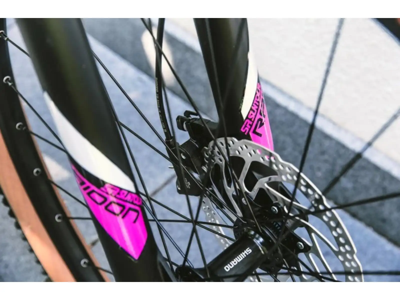 Rock Machine Catherine CRB 20-29 gloss dark blue/pink/silver rower górski