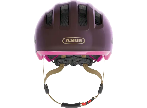 Abus Smiley 3.0 ACE LED kask dziecięcy Royal Purple
