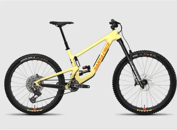 Santa Cruz Nomad 6 CC MX X0 AXS RSV rower z pełnym zawieszeniem Marigold yellow