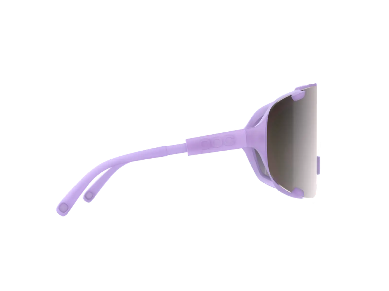 POC Devour okulary rowerowe Sapphire Purple Translucent/Silver Mirror