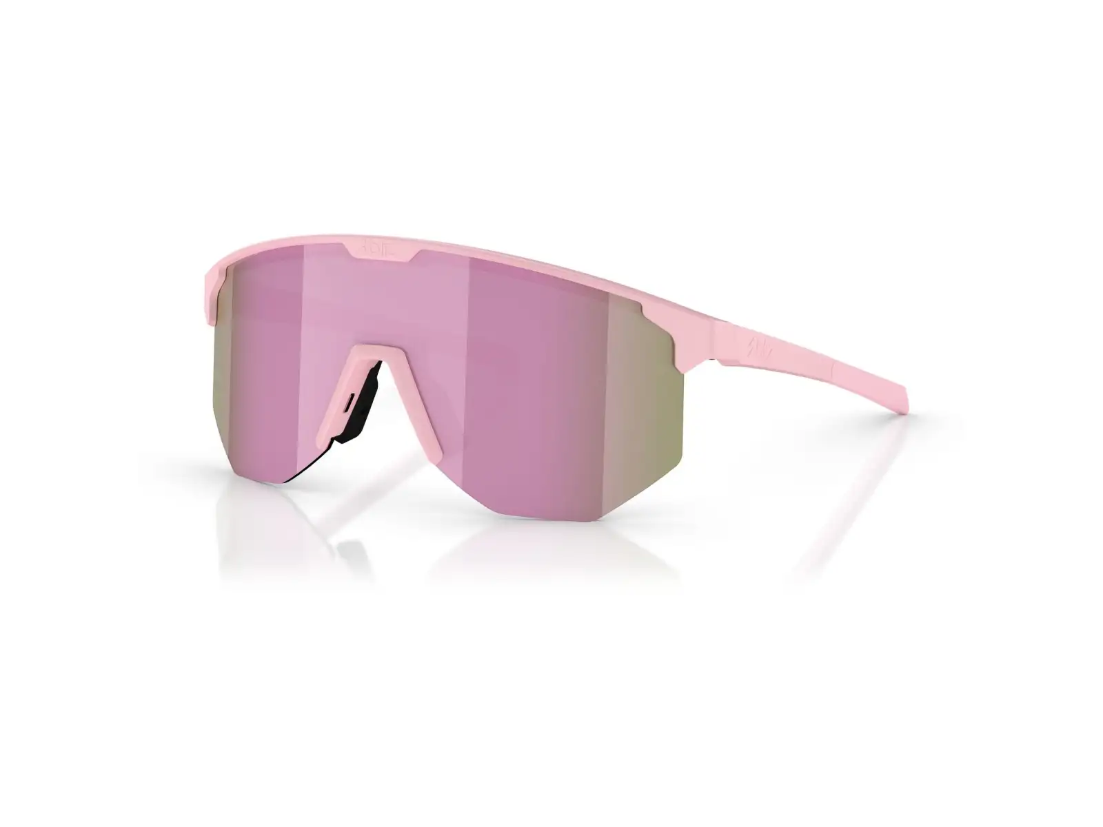 Bliz Hero Small okulary przeciwsłoneczne Matte Powder Pink/Brown Rosé Multi