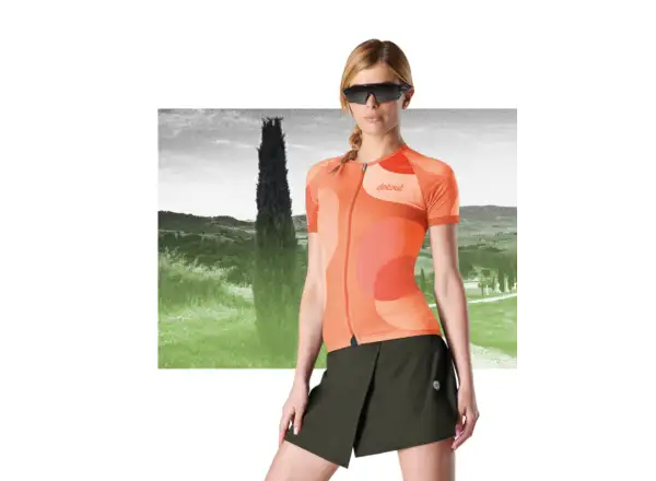 Dotout Camou damski koszulka krótki rękaw Light Orange