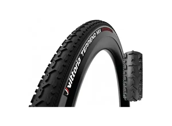 Vittoria Terreno Mix 33-622 opona przełajowa, Black/Anthracite