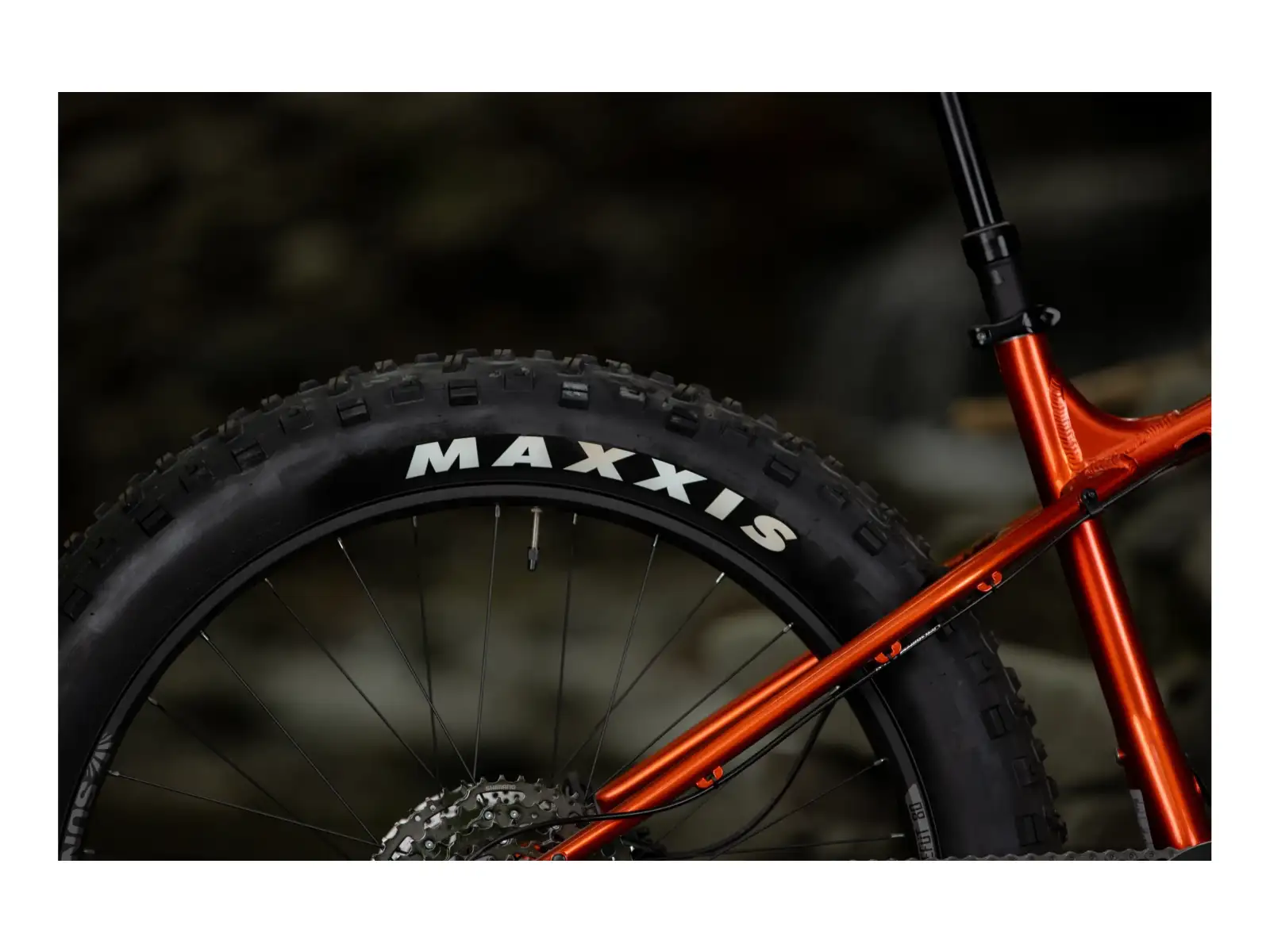 Rock Machine VYÖRY e90-26 rower elektryczny fatbike Metallic Orange/Black WZÓR