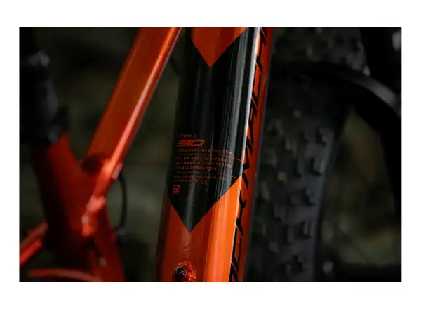 Rock Machine VYÖRY e90-26 rower elektryczny fatbike Metallic Orange/Black WZÓR