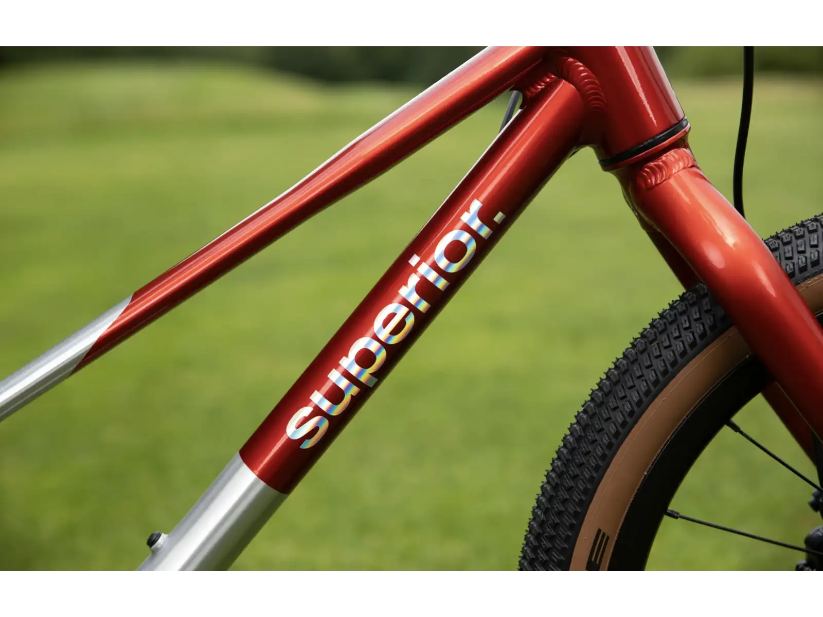 Superior TEAM 20 rower dziecięcy Gloss Brushed Alu / Red