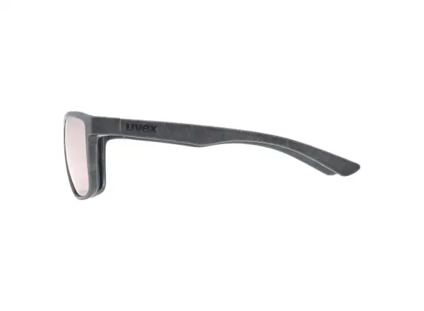 Uvex LGL Ocean 2 P okulary Black Mat / Mirror Rose (CAT. 3)