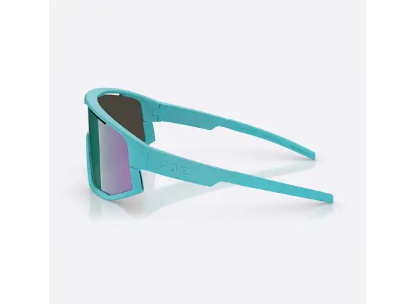 Bliz Fusion Small okulary przeciwsłoneczne Matte Turquoise/Green Blue Multi