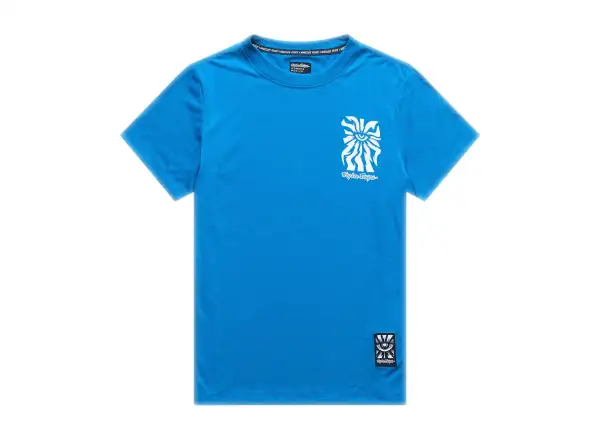 Troy Lee Designs Lilium Ride damska koszulka krótki rękaw One Eye Aero Blue
