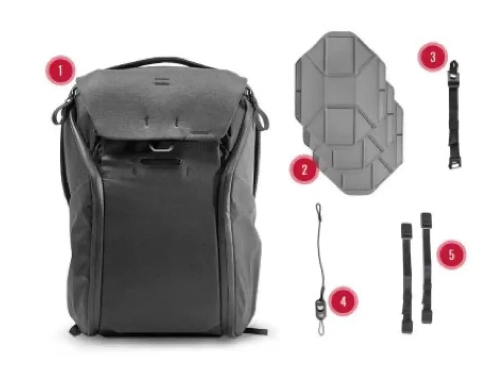 Peak Design Everyday Backpack 20 l plecak Black