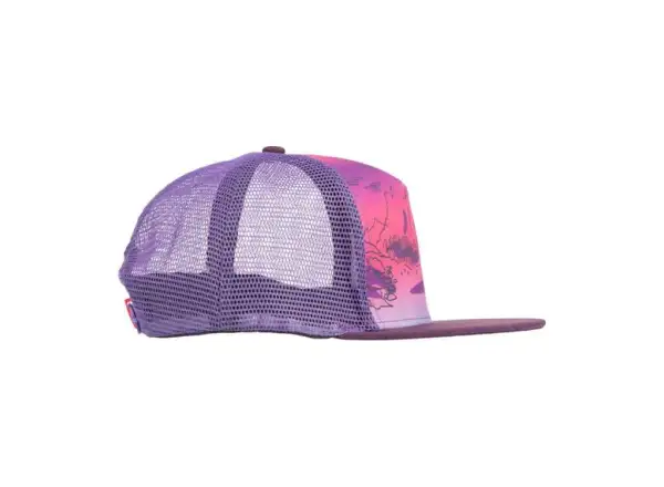 Salsa Landscape trucker hat czapka fioletowa