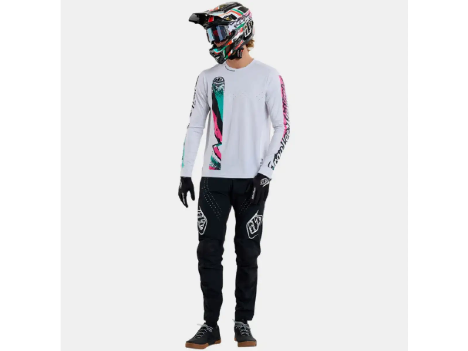 Troy Lee Designs Sprint męskie spodnie Mono Black