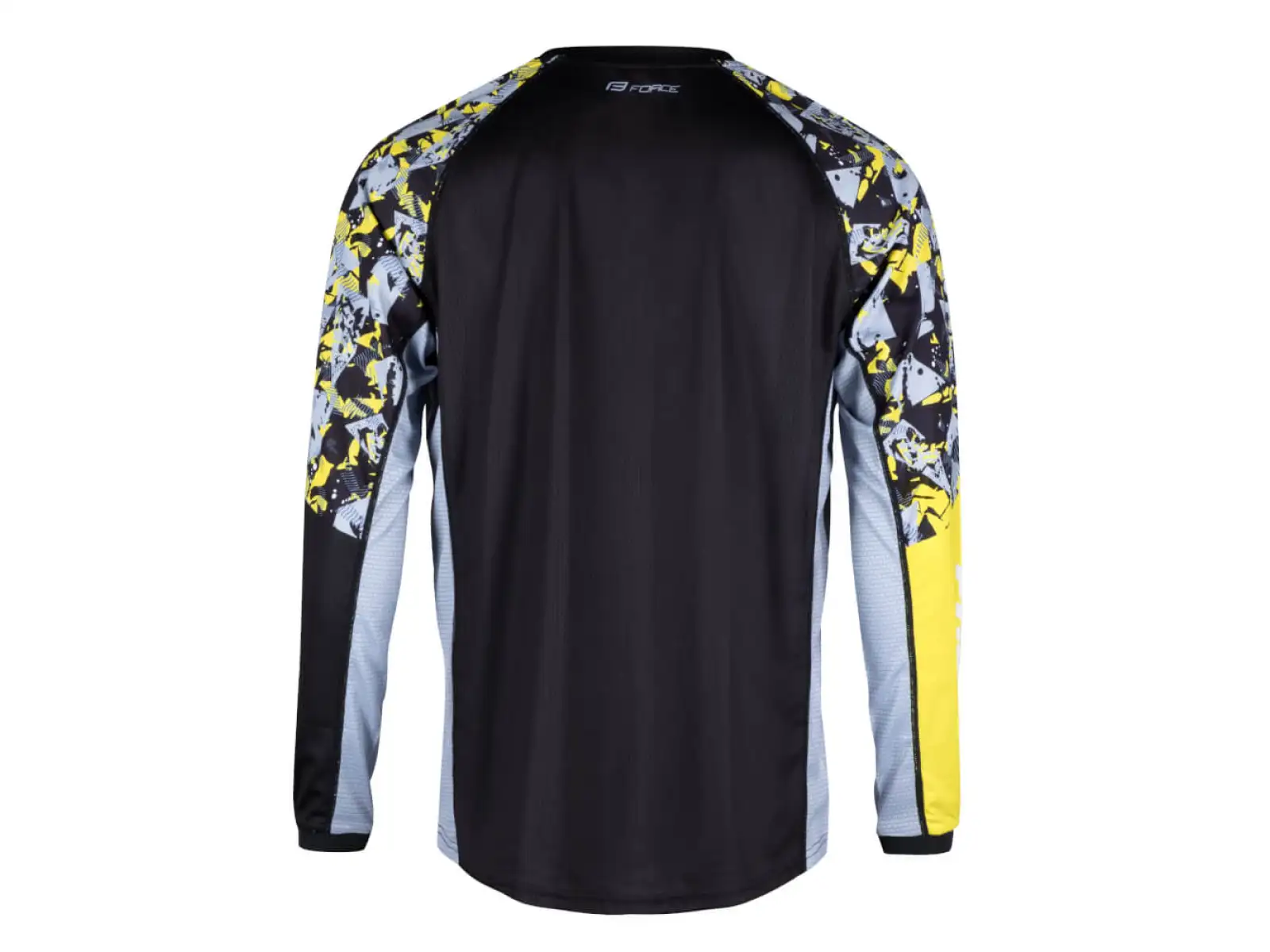 Force Reckless unisex dres długi rękaw czarna/żółta/szary