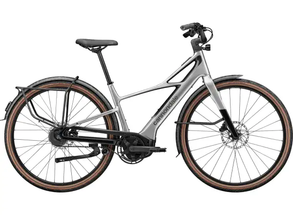 Cannondale FlyingV 1 Silver miejskie lekkie rower elektryczny