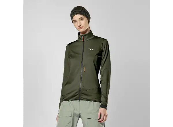 Salewa Sella Crevasse damska bluza Dark Olive