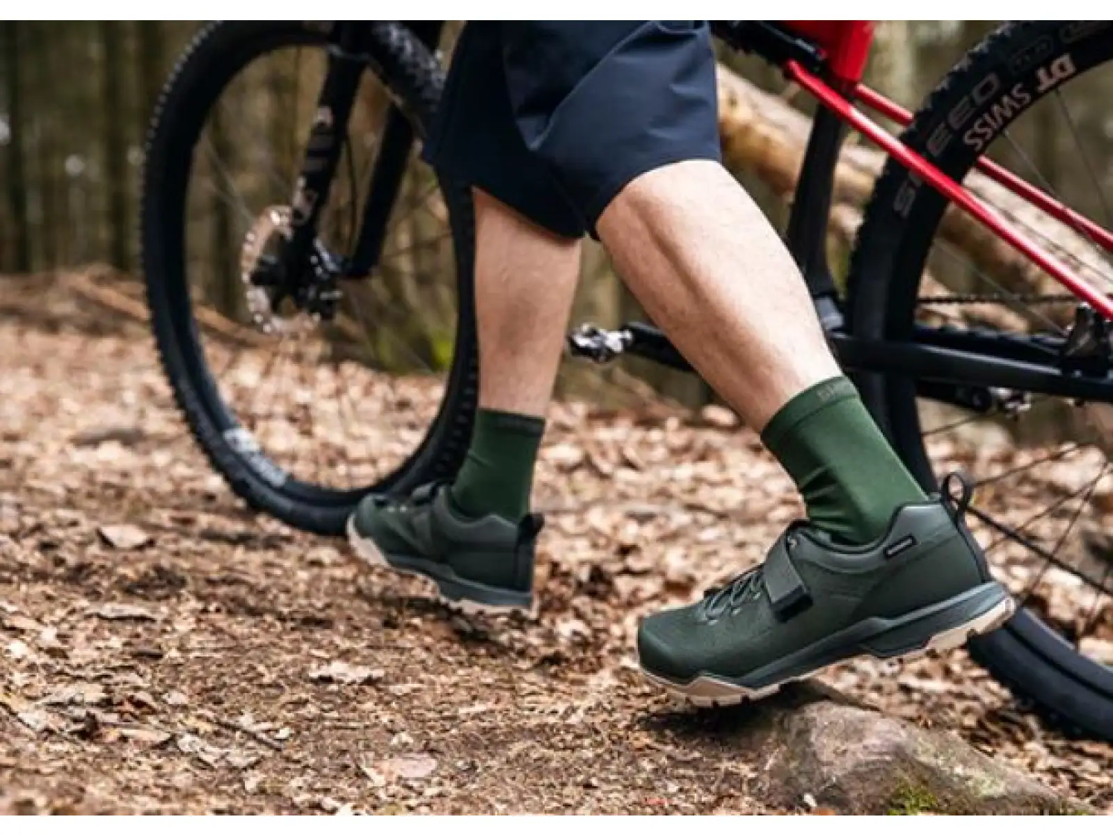 Shimano SH-EX500 męskie buty rowerowe zielona