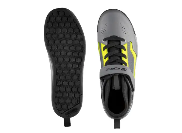 Force Downhill MTB męskie buty szary/fluo