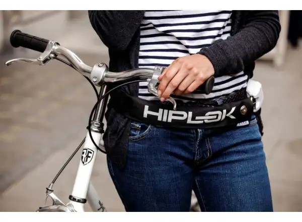Hiplok Lite zamek black/white
