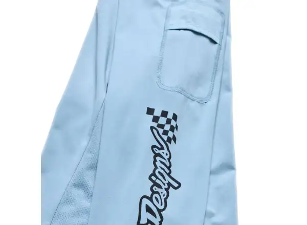 Troy Lee Designs Ruckus Ride męska koszulka z długim rękawem Waves Dawn Blue