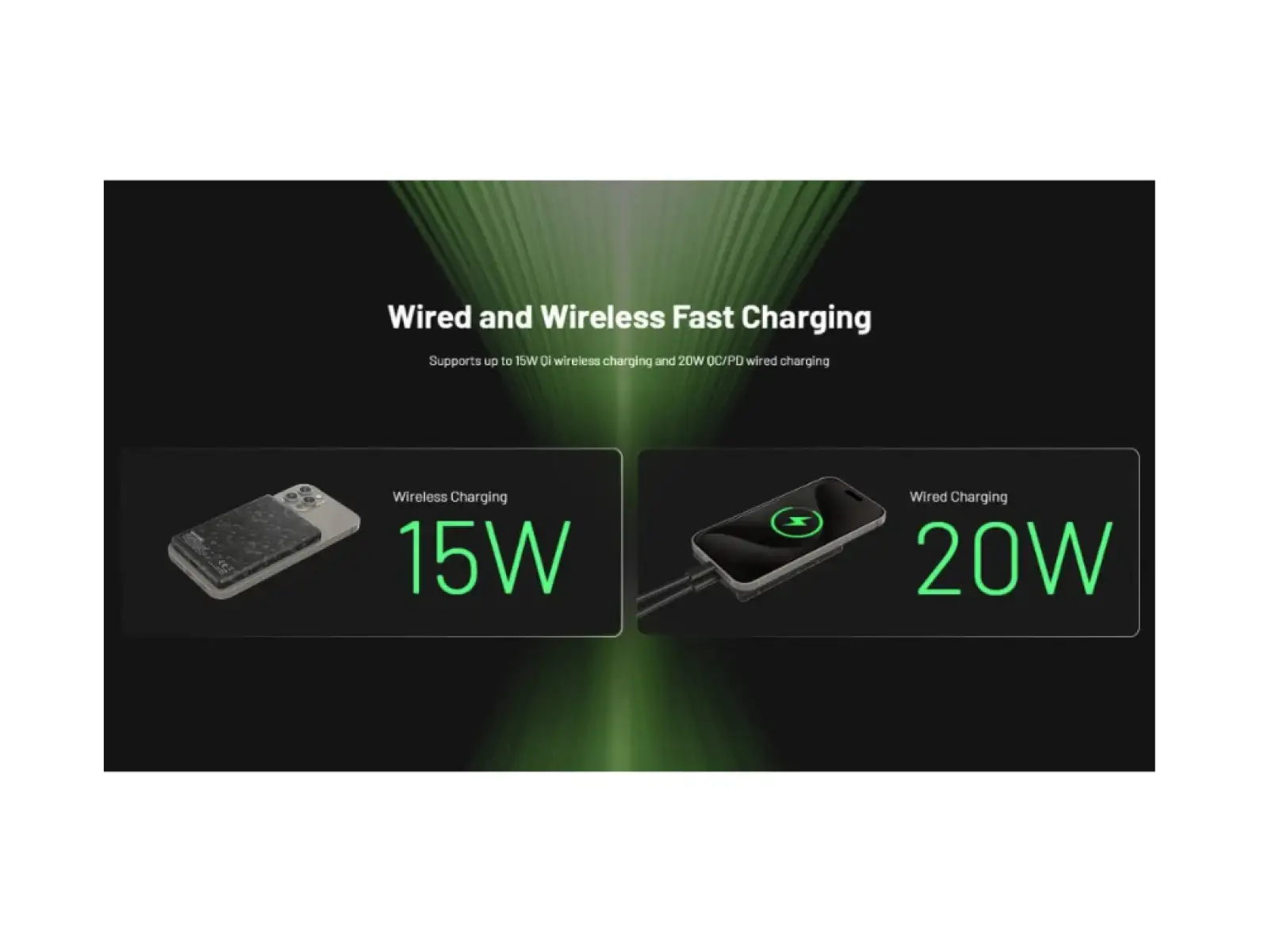 Nitecore NW5000 powerbanka z bezprzewodowym ładowaniem