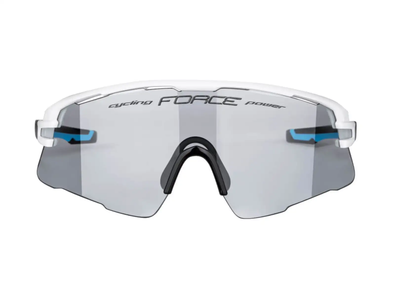 Force Ambient okulary rowerowe biała/szara/czarna, fotochromatyczne soczewki