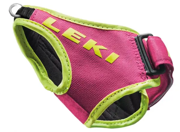 Leki Frame Strap Shark paski pink/neongelb