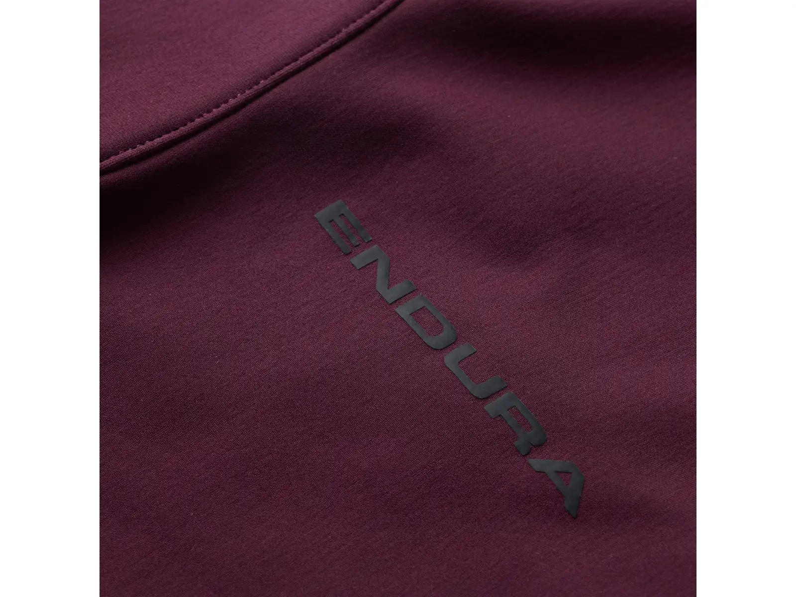 Endura Loop Ride męska koszulka z długim rękawem Black Cherry