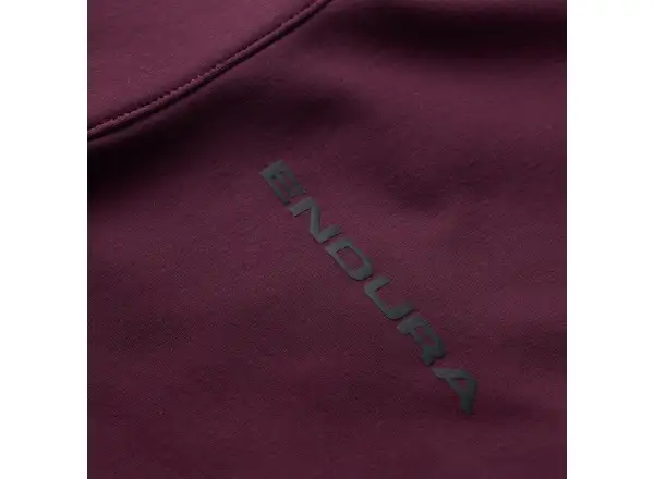 Endura Loop Ride męska koszulka z długim rękawem Black Cherry