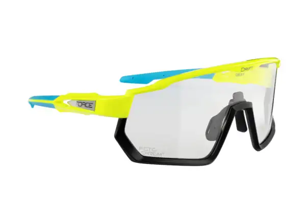 Force Drift męskie okulary fluo/czarna/fotochrom. szkło